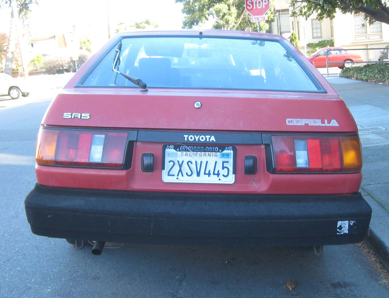 Illustration for article titled 1984 Toyota Corolla SR5